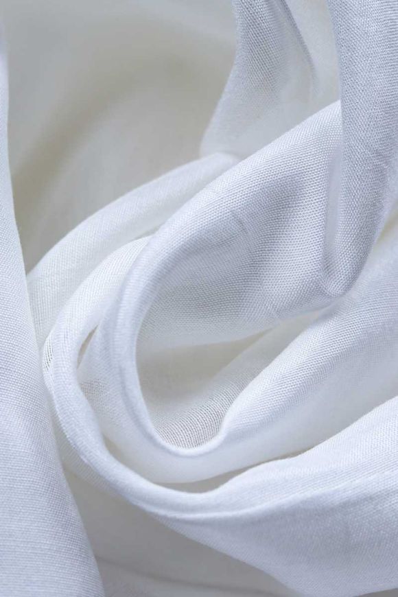 Buy Dyeable White Plain Cotton Silk Fabric Width 54 Inches Online Fabric Pitara